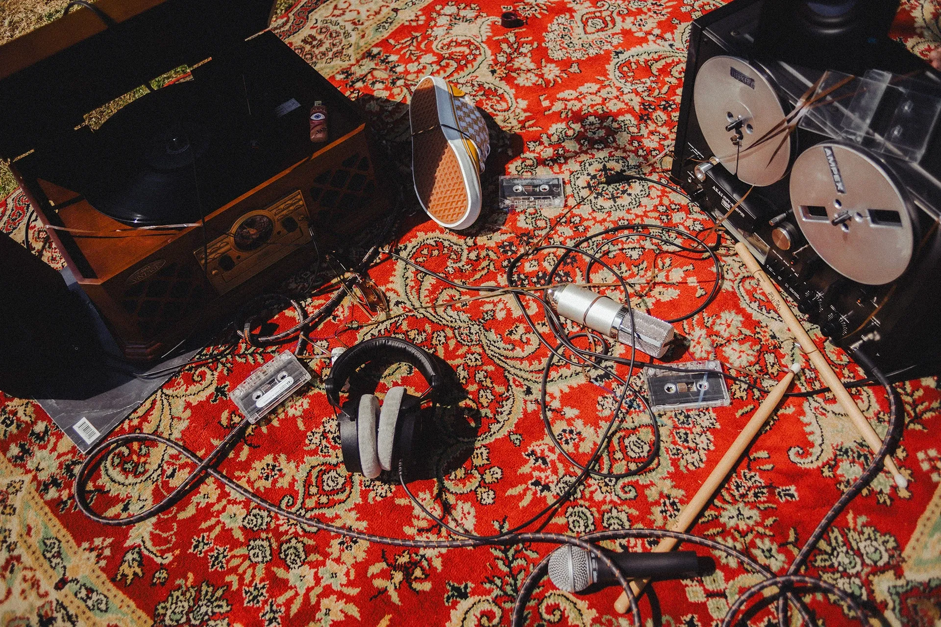 Electronica sobre tapete